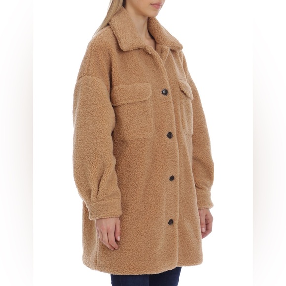 Avec les filles Women's Teddy coat oversize jacket size xs - Picture 6 of 8